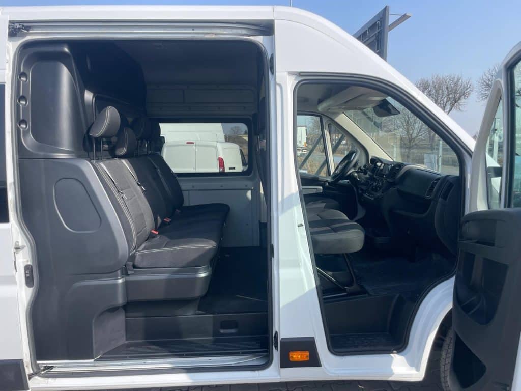 Fiat Ducato L4H2 BRYGADÓWKA niski przebieg 7 miejsc 51420 km – używany pojazd UNI-TRUCK, zdjęcie 14